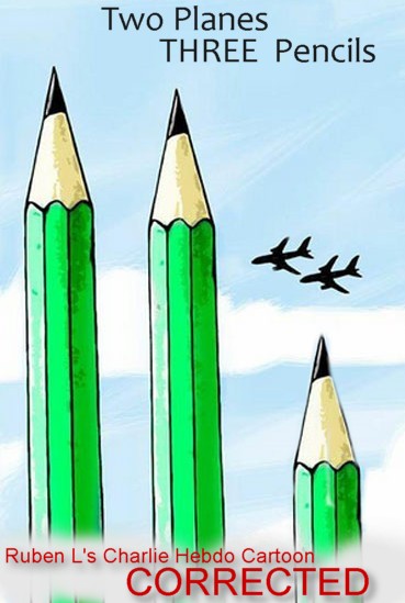 2 planes 3 pencils